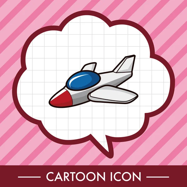 Éléments thème avion vecteur, eps élément icône — Image vectorielle