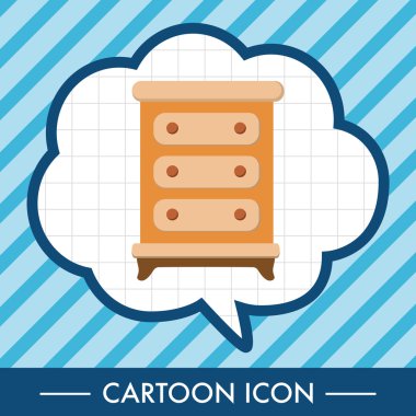 mobilya dolap Tema öğeleri simge öğesi