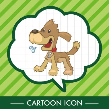 hayvan köpek çizgi film Tema öğeleri simge öğesi