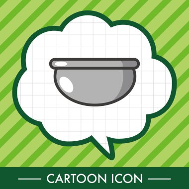 mutfak eşyaları kase Tema öğeleri simge öğesi