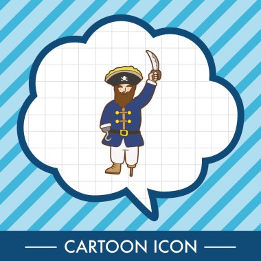 korsan Tema öğeleri simge öğesi