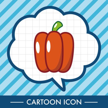 sebze ve meyve Tema öğeleri simge öğesi