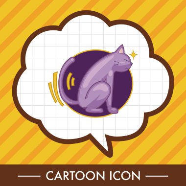 kedi Tema öğeleri vektör, eps simgesi öğesi