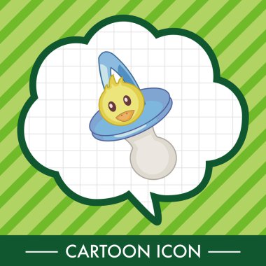 Bebek emzik Tema öğeleri simge öğesi