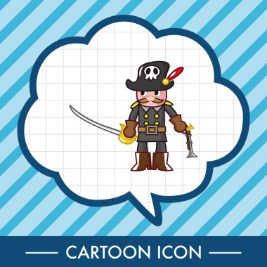 korsan Tema öğeleri simge öğesi