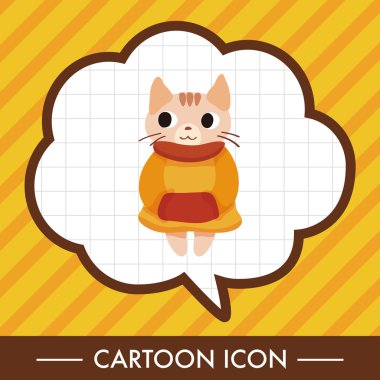 kedi Tema öğeleri vektör, eps simgesi öğesi