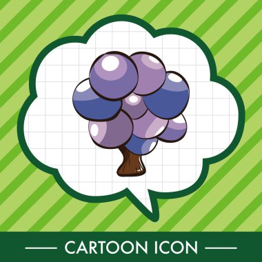 ağaç Tema öğeleri vektör, eps simgesi öğesi