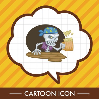 korsan Tema öğeleri simge öğesi