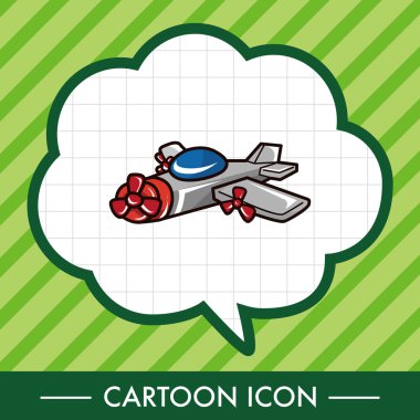 uçak Tema öğeleri vektör, eps simgesi öğesi