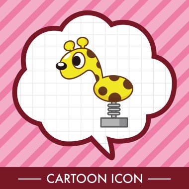 Eğlence Parkı İmkanları Tema öğeleri simge öğesi