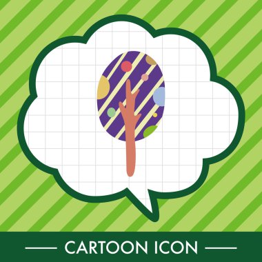 ağaç Tema öğeleri vektör, eps simgesi öğesi