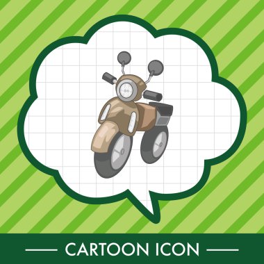 ulaşım motor Tema öğeleri vektör, eps simgesi öğesi