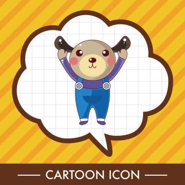 hayvan köpek çizgi film Tema öğeleri simge öğesi