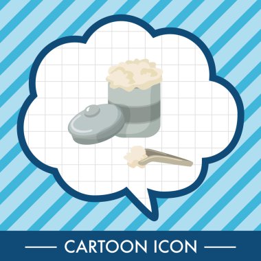 Tıbbi pamuk Tema öğeleri simge öğesi