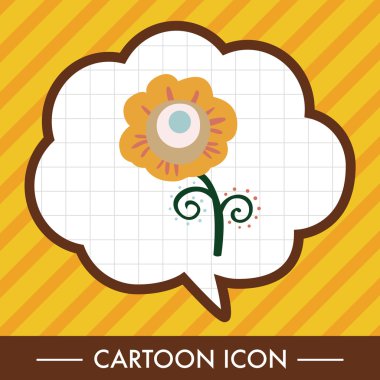 Tema öğeleri vektör çiçek, eps simgesi öğesi