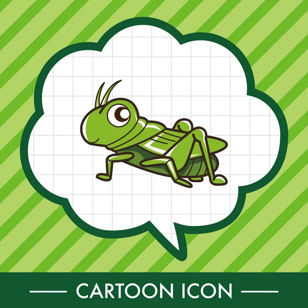 Bug Cartoon Elemente Symbol-Element — Stockvektor