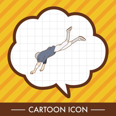 Futbol oyuncu Tema öğeleri vektör, eps simgesi öğesi