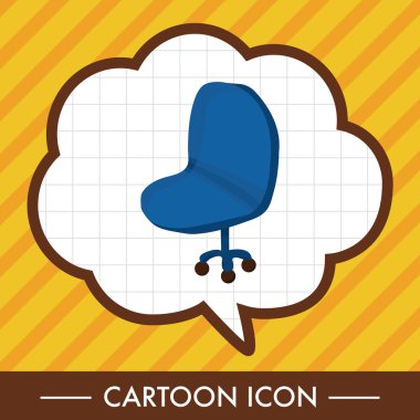 mobilya Tema koltuk kanepe öğeleri vektör, eps simgesi öğesi