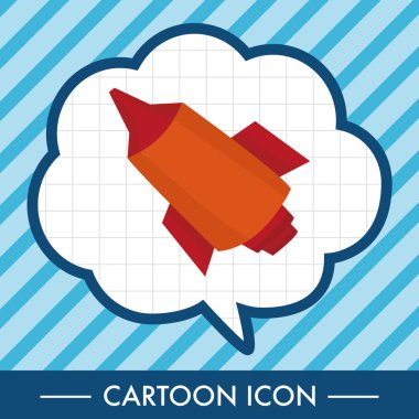 Uzay gemisi Tema öğeleri vektör, eps simgesi öğesi