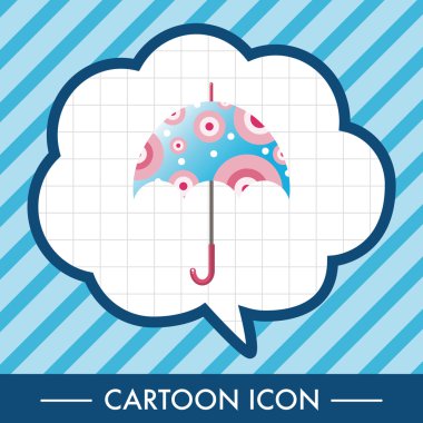 Şemsiye Tema öğeleri vektör, eps simgesi öğesi