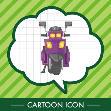 ulaşım motor Tema öğeleri vektör, eps simgesi öğesi