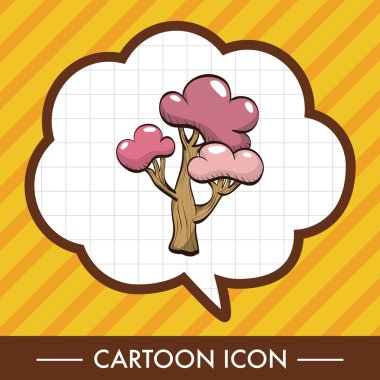 ağaç Tema öğeleri vektör, eps simgesi öğesi