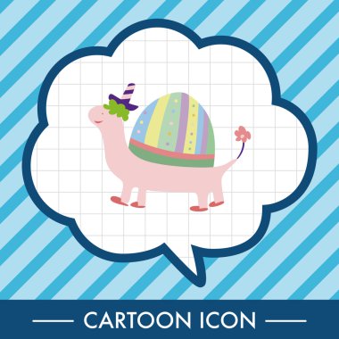 hayvan kaplumbağa Tema öğeleri vektör, eps simgesi öğesi