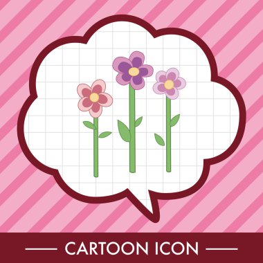 Tema öğeleri vektör çiçek, eps simgesi öğesi