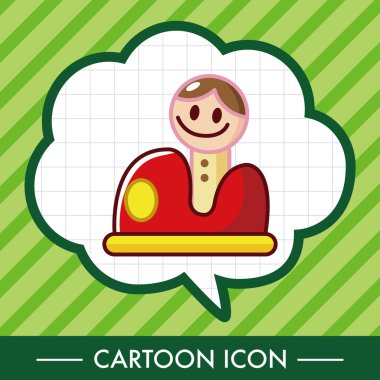 Eğlence Parkı İmkanları Tema öğeleri simge öğesi