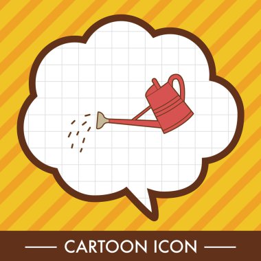 bitki waterer simgesi öğesi