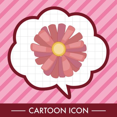 Tema öğeleri vektör çiçek, eps