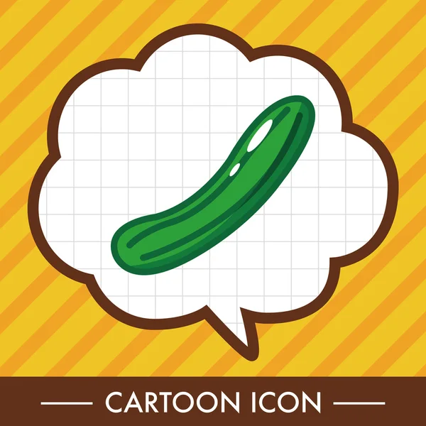 Légumes et fruits éléments de thème élément icône — Image vectorielle