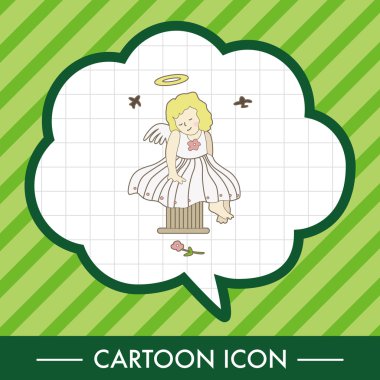 Angel Tema öğeleri vektör, eps