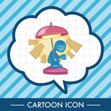 Tasarım lamba stil tema öğeleri vektör, eps