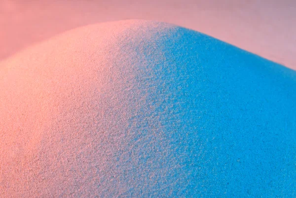 Arka plan ile renkli ışıklı kum