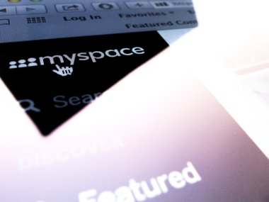 MySpace web sayfası 