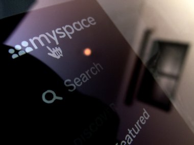 MySpace web sayfası 