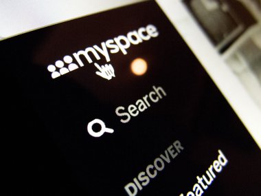 MySpace web sayfası 