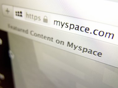 MySpace web sayfası 