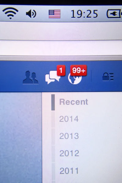 Facebook-paginaFacebook sayfası