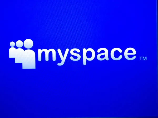 Myspace の web ページ ロイヤリティフリーのストック写真