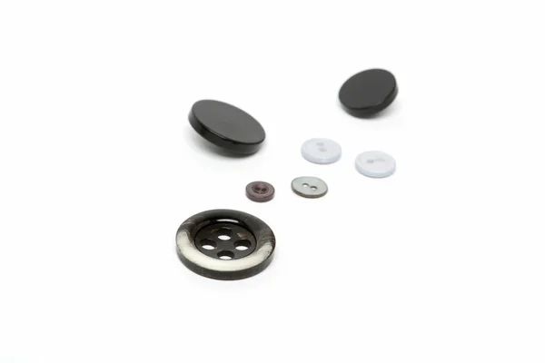 Buttons on a white background — Stock Photo, Image