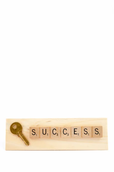 Chaves para o conceito de sucesso — Fotografia de Stock