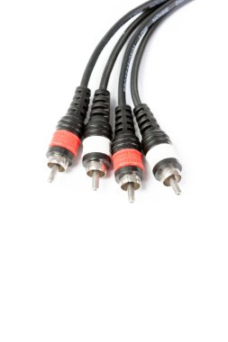  Jack üzerinde izole beyaz zemin takılan