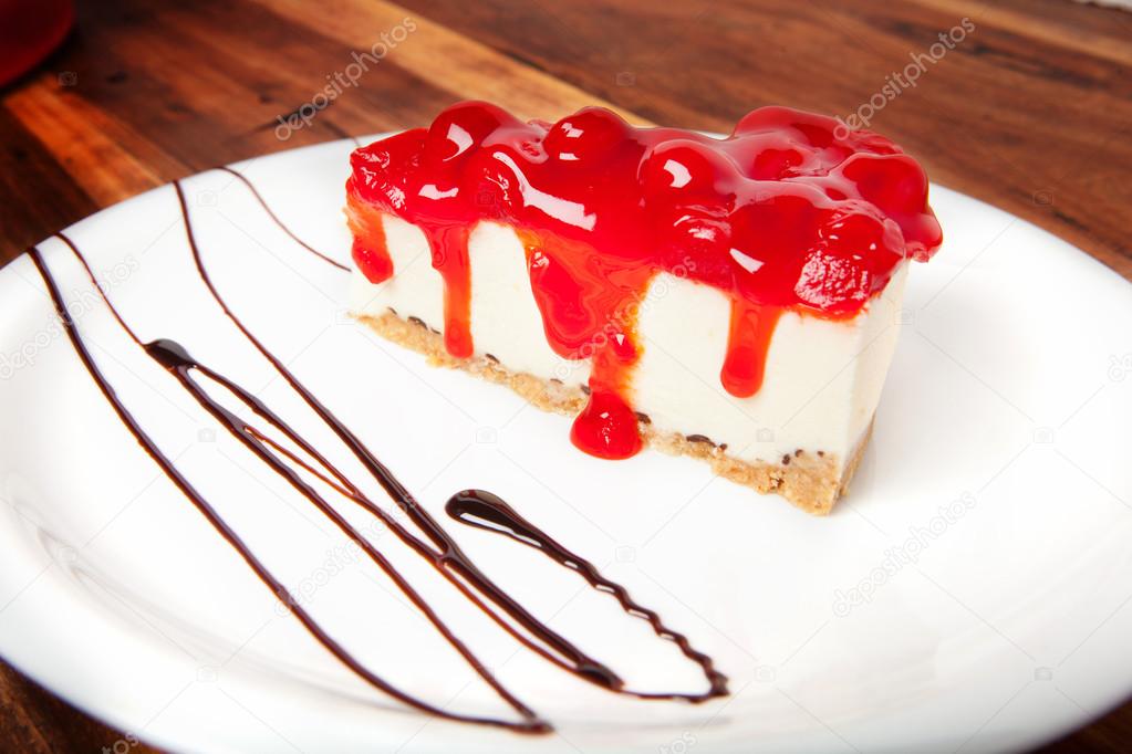 Sour Cherry  Cheesecake