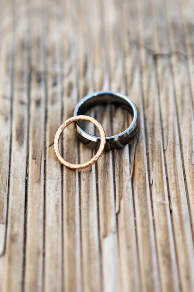 Anillos de boda — Foto de Stock