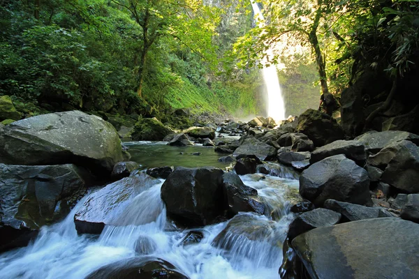 Rapids at La Fortuna Waterfall — Stock Photo, Image