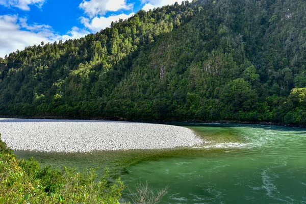 Buller峡谷 Buller河之后的一个风景秀丽的河谷 — 图库照片