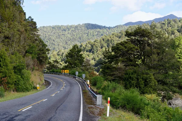 Buller Gorge Een Schilderachtig Rivierdal Langs Buller River — Stockfoto