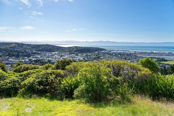 Vista Centro Nova Zelândia Cidade Nelson South Island Nova Zelândia — Fotografia de Stock